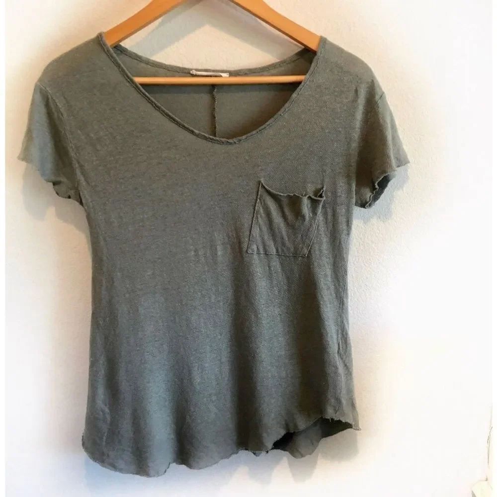 Nordstrom Green Pocket Shirt